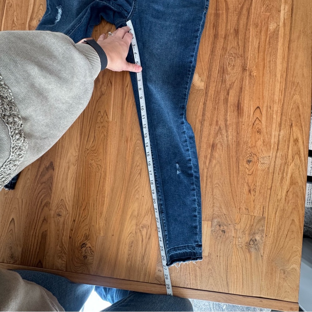 SPANX Dark Wash Blue Jeggings - Picture 12 of 15